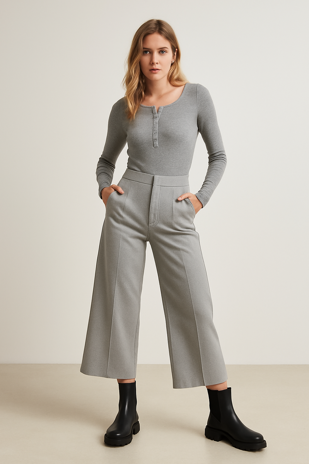 Noa Pantalón de Mujer – Culottes de Estilo Moderno