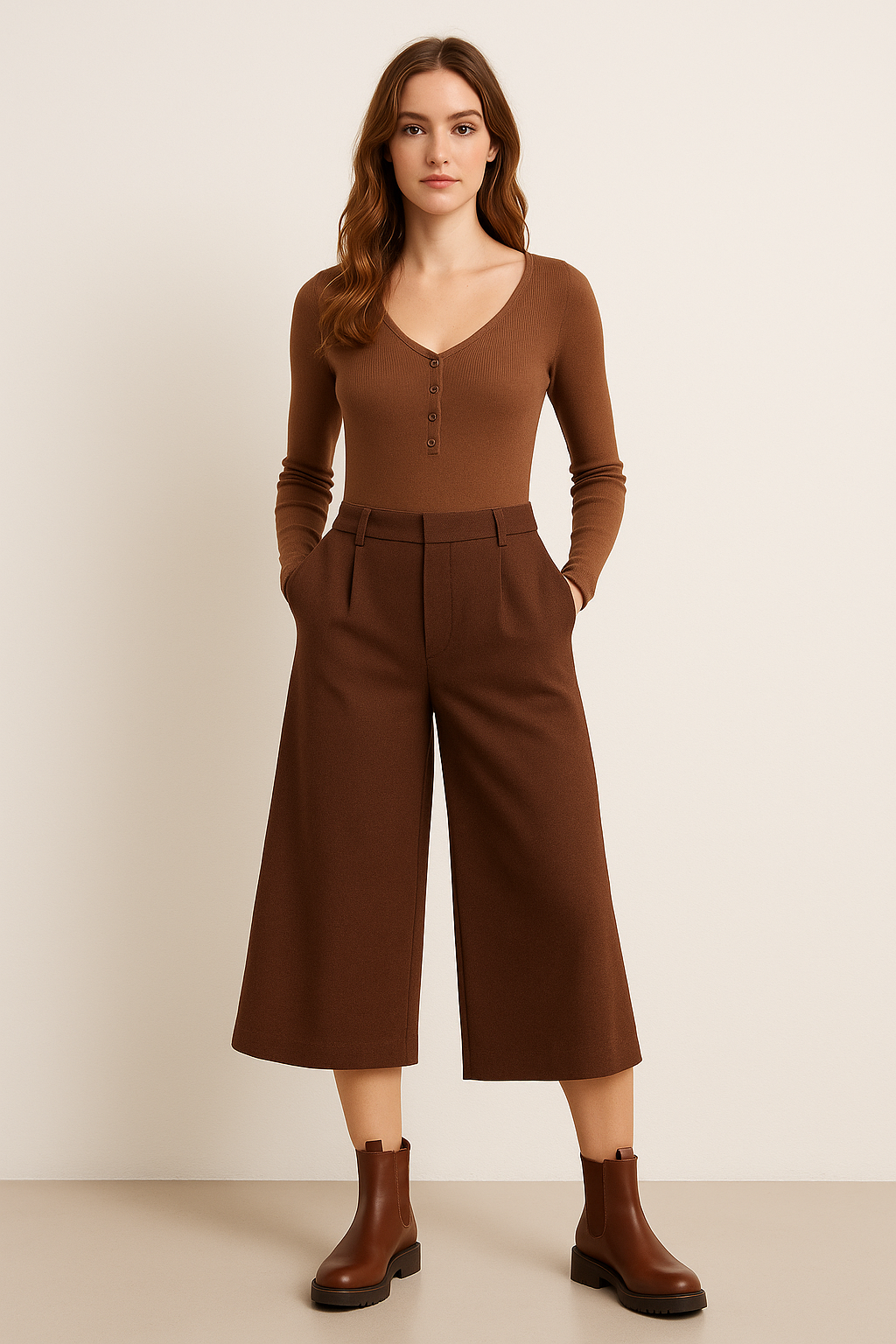 Noa Pantalón de Mujer – Culottes de Estilo Moderno