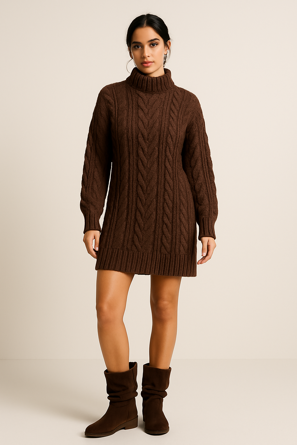Celia Botines de Mujer – Estilo Slouchy de Ante sin Tacón