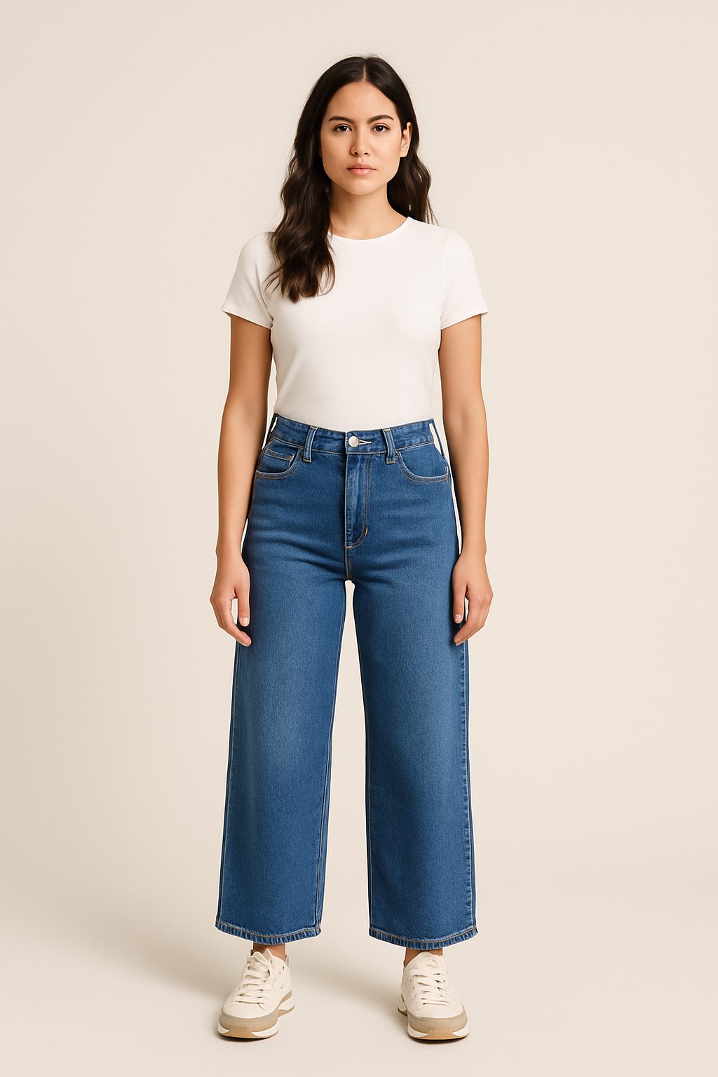 Camila Jeans de Mujer – Wide Fit de Estilo Vintage