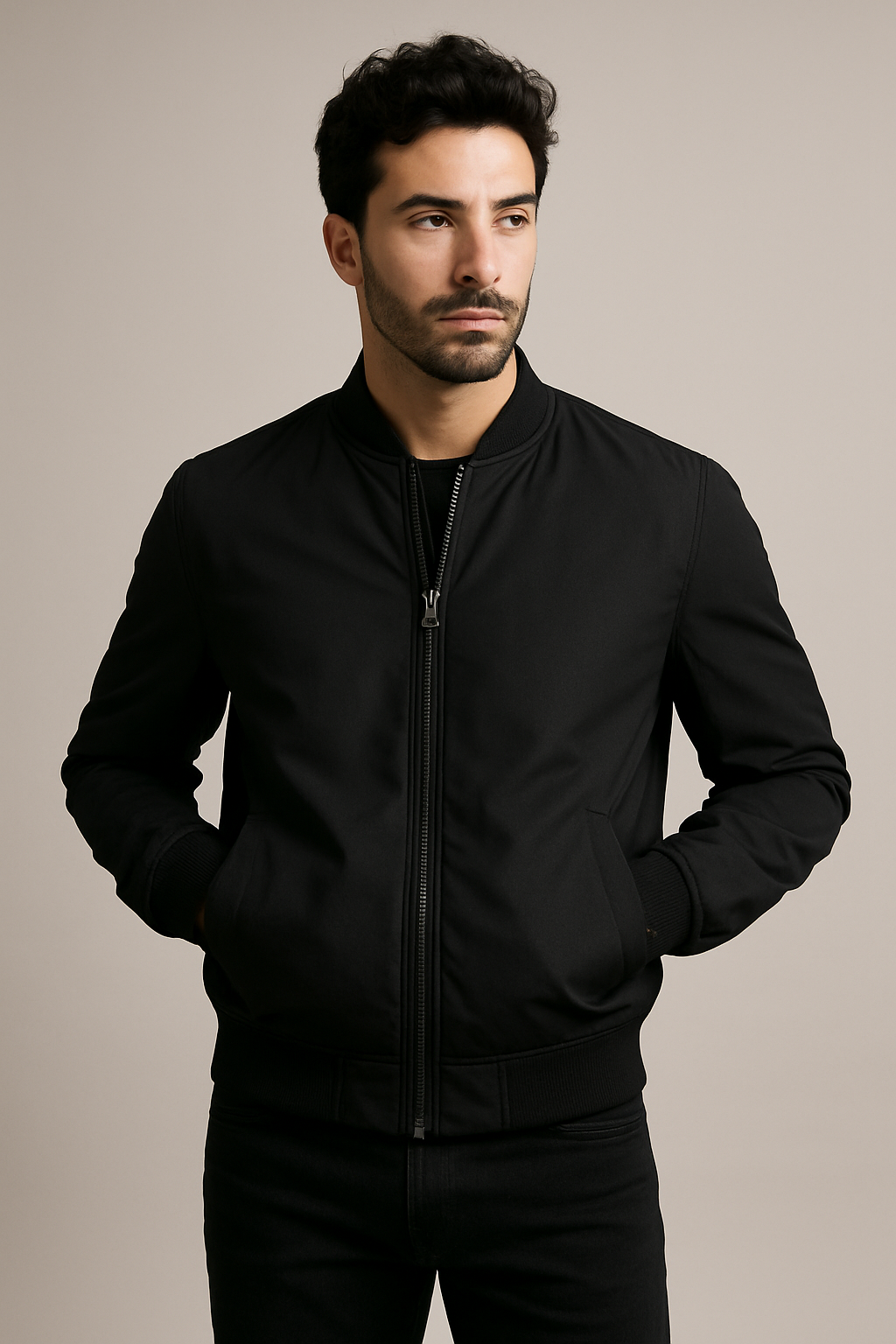Raúl Chaqueta Bomber Ligera – Estilo Contemporáneo y Comodidad para el Día a Día